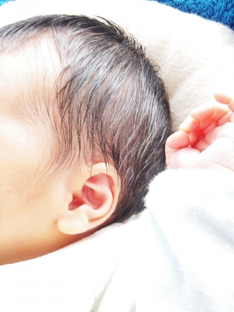 乳児脂漏性湿疹は簡単に剥がれる やり方を解説 写真付き とりままブログ